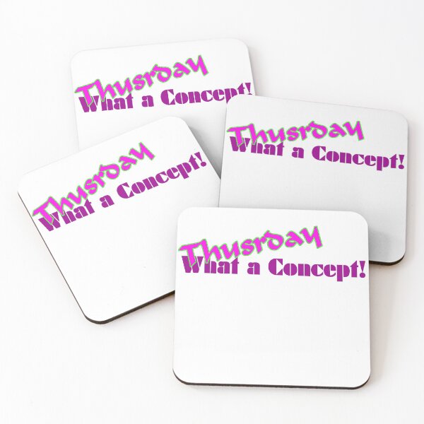 Item preview, Thursday! What a concept! designed and sold by zareworks.