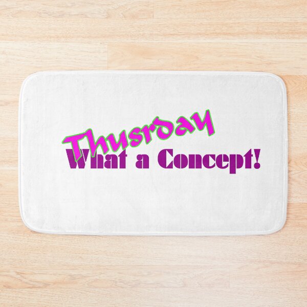 Item preview, Thursday! What a concept! designed and sold by zareworks.