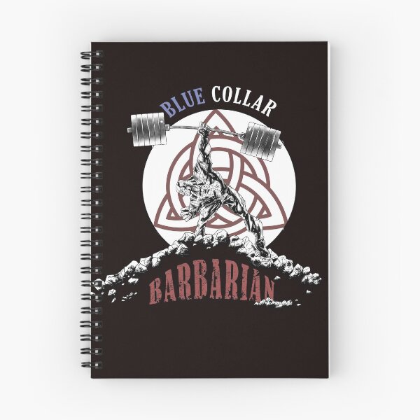 Item preview, Blue Collar Barbarian designed and sold by Graham Lefroy.