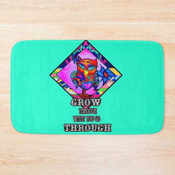 Item preview, Grow through what you go through Owl designed and sold by artbyomega.