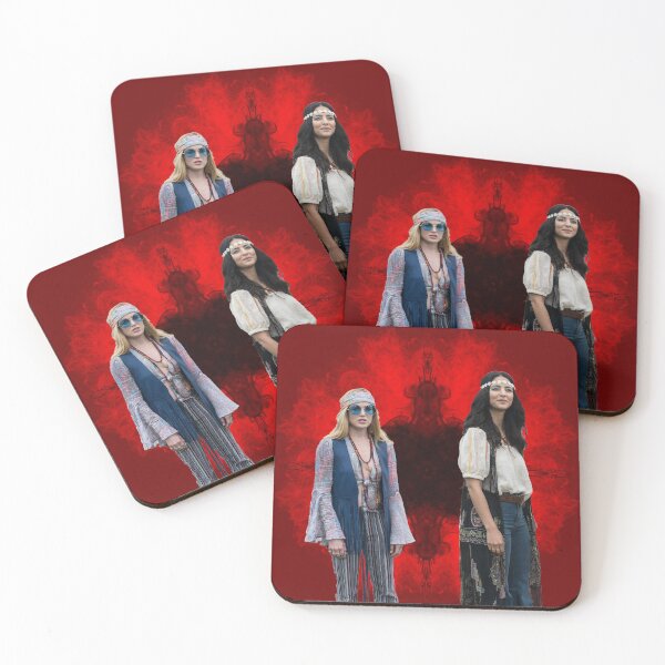 Item preview, Sara Lance and Zari Tomaz red background designed and sold by dutchchu.