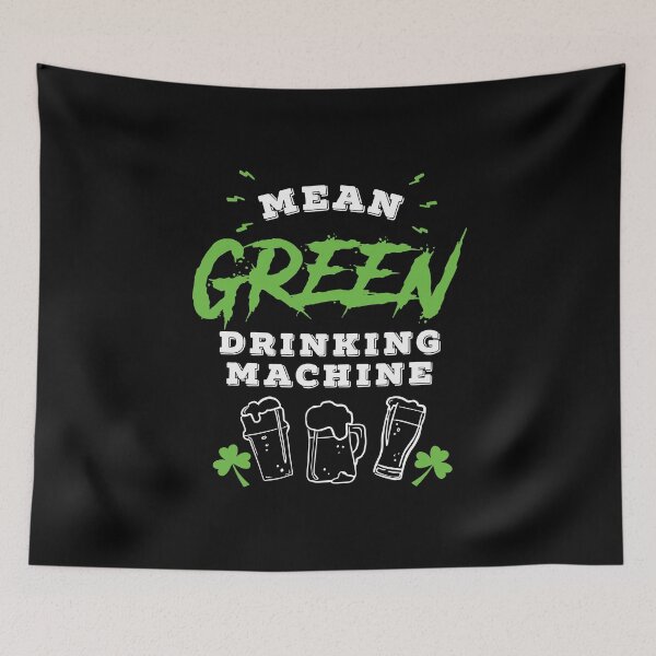 Item preview, Mean Green Drinking Machine St Patrick's Day Irish Party designed and sold by WanitaDesign.