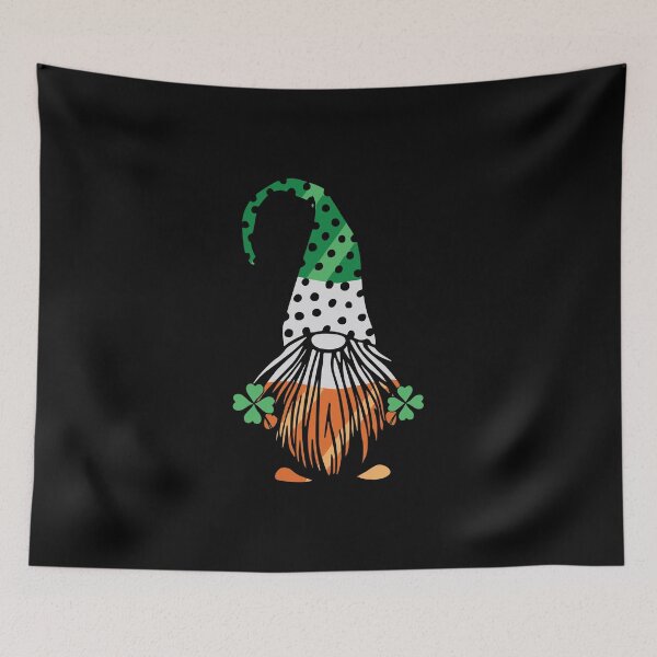 Item preview, St Patricks Day Gnome Irish Flag Leprechaun With Shamrocks designed and sold by IceNiceIce.