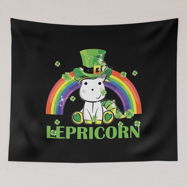 Item preview, St Patrick's Day Unicorn Irish Lepricorn designed and sold by BallonFlyToSky.