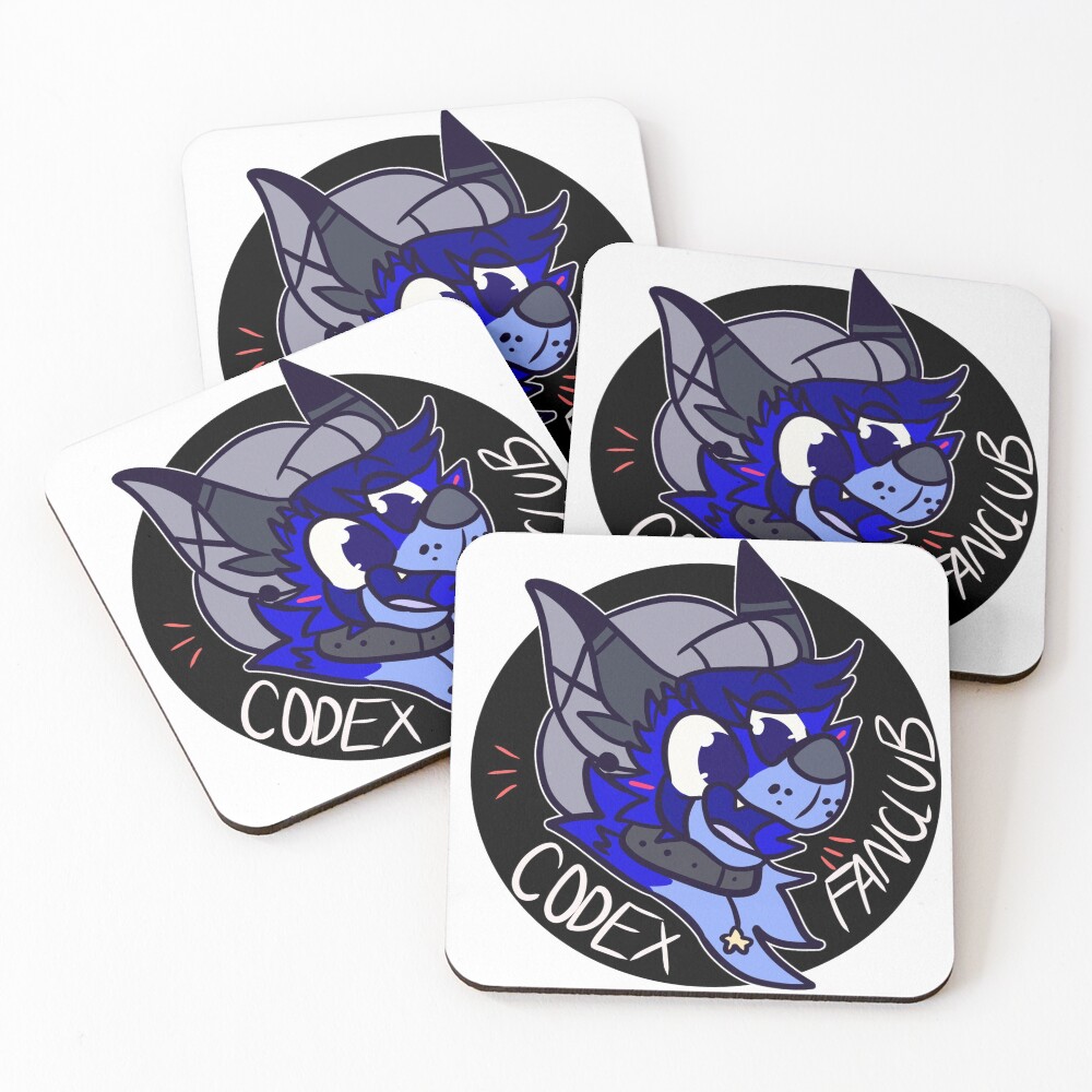Item preview, Coasters (Set of 4) designed and sold by CodeTheMutt.