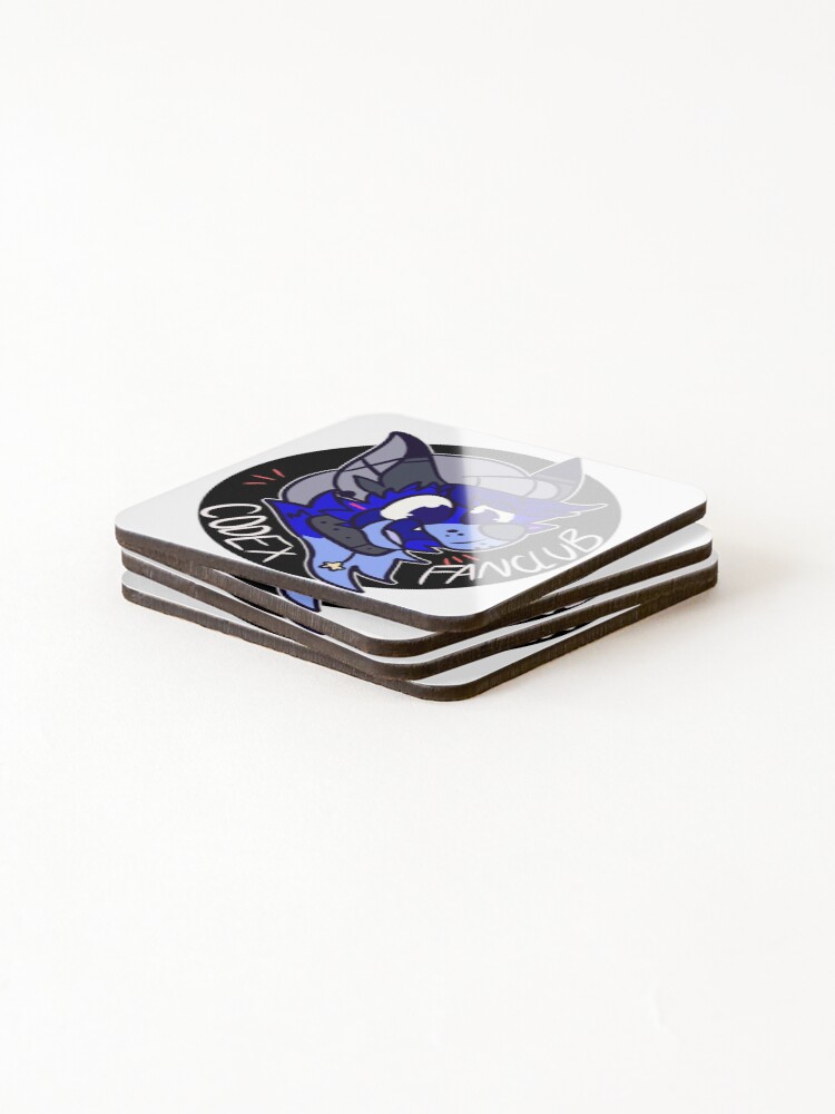 Thumbnail 4 of 5, Coasters (Set of 4), Codex designed and sold by CodeTheMutt.