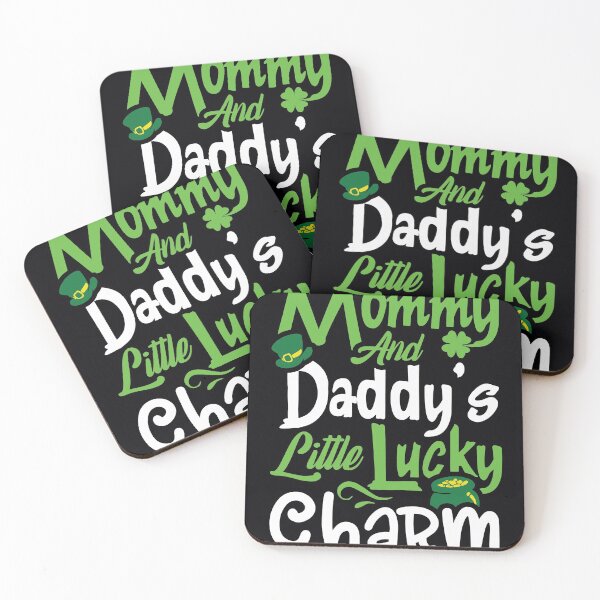 Item preview, El pequeño amuleto de la suerte de papá y mamá El día de San Patricio designed and sold by WanitaDesign.