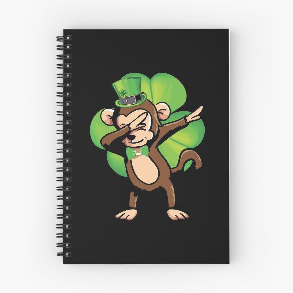Item preview, Monkey Dabbing St Patricks Day Leprechaun Sasquatch designed and sold by WanitaDesign.