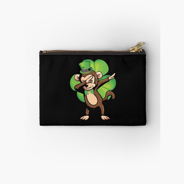 Item preview, Monkey Dabbing St Patricks Day Leprechaun Sasquatch designed and sold by WanitaDesign.