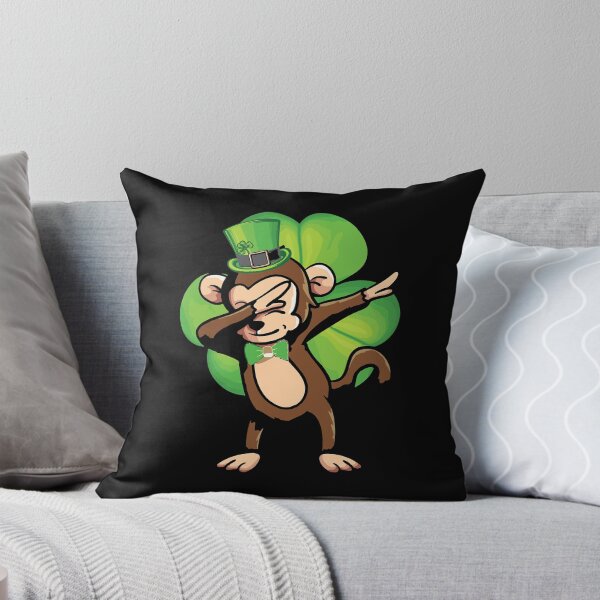 Item preview, Monkey Dabbing St Patricks Day Leprechaun Sasquatch designed and sold by WanitaDesign.