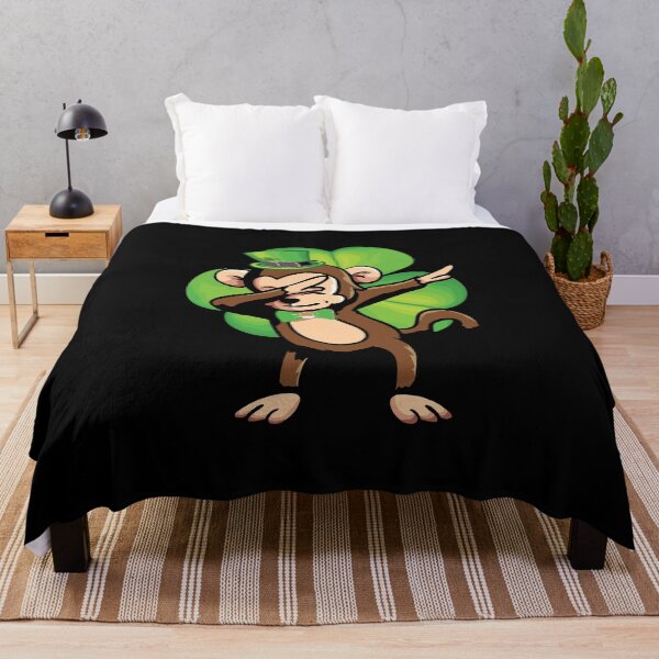 Item preview, Monkey Dabbing St Patricks Day Leprechaun Sasquatch designed and sold by WanitaDesign.