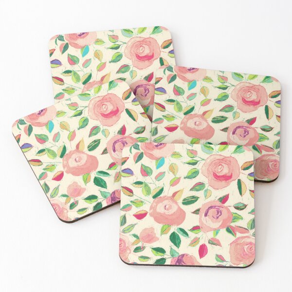 Item preview, Pastel Roses in Blush Pink and Cream designed and sold by micklyn.