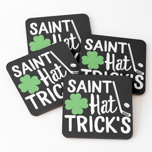 Item preview, St Patricks Day Hockey Saint Hattrick'S Irish Shamrock designed and sold by IceNiceIce.