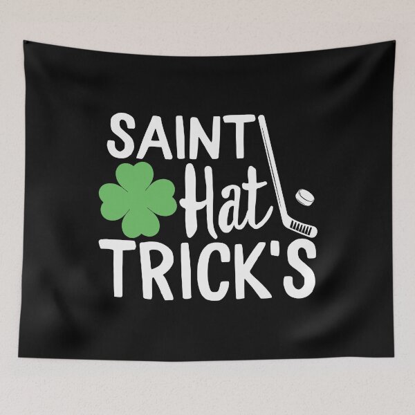 Item preview, St Patricks Day Hockey Saint Hattrick'S Irish Shamrock designed and sold by IceNiceIce.
