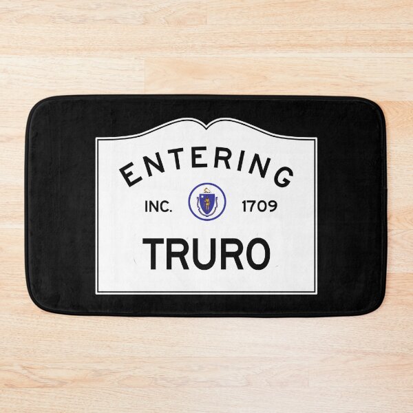 Item preview, Entering Truro Massachusetts - Commonwealth of Massachusetts Road Sign designed and sold by NewNomads.