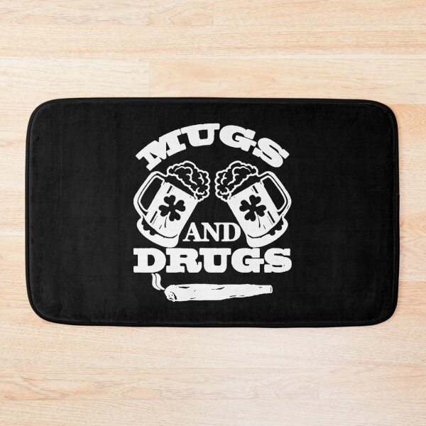 Item preview, Mugs Drugs Shamrock Saint St Patrick's Paddys Day designed and sold by WanitaDesign.
