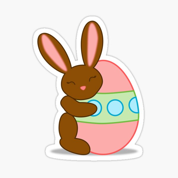 Pegatinas Poco De Huevo Redbubble - soy un conejo de pascua roblox youtube