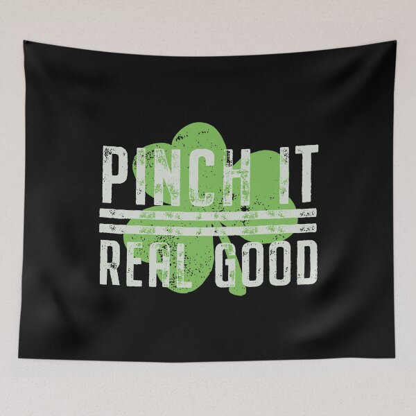 Item preview, St Patricks Day Pinch It Good Shamrock designed and sold by BallonFlyToSky.