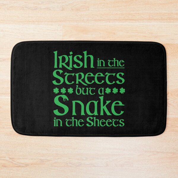 Item preview, St Patricks Day Irish In The Streets Snake designed and sold by IceNiceIce.