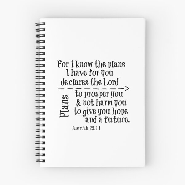 Item preview, For I know the Plans Bible Verse designed and sold by motivateme.