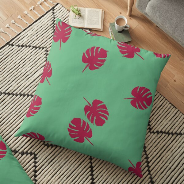 Feuilles - Minimalist Coussin de sol