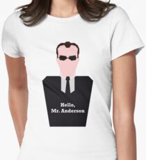 Agent Smith Women's Fitted T-Shirt