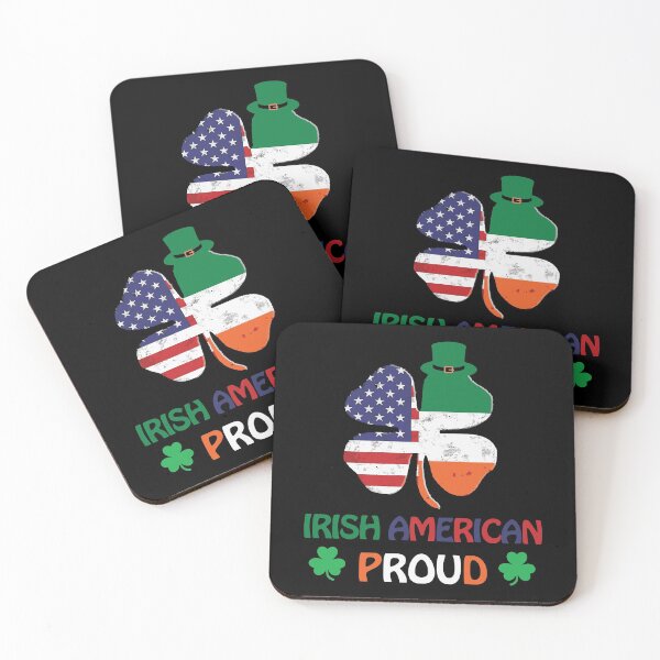 Item preview, St Patricks Day Irish Shamrock American Flag designed and sold by IceNiceIce.