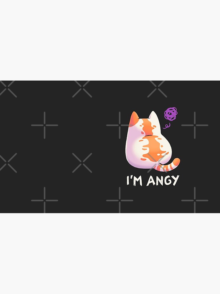 No Talk Me I'm Angry ,cute cat , angry cat , kitty' Panoramic Mug