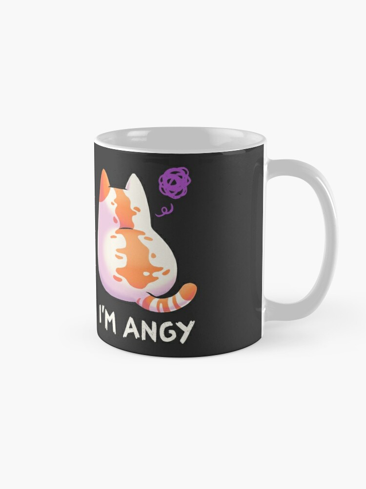 No Talk Me I'm Angry ,cute cat , angry cat , kitty' Panoramic Mug