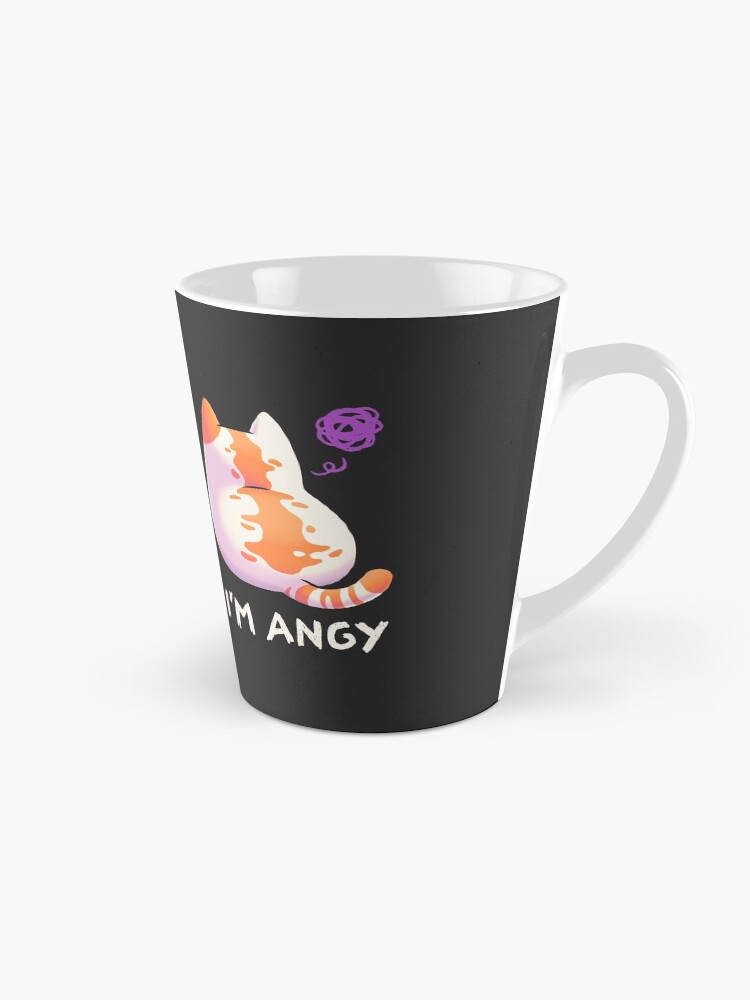 No Talk Me I'm Angry ,cute cat , angry cat , kitty' Panoramic Mug