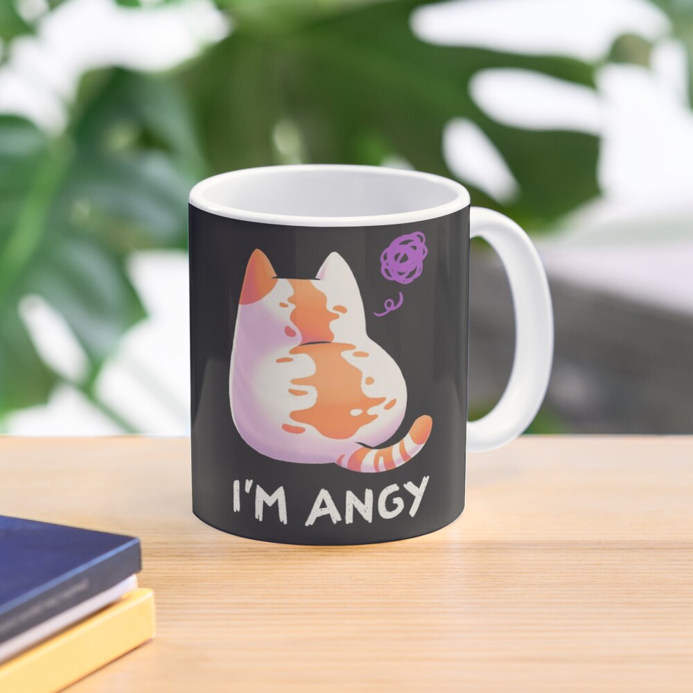 No Talk Me I'm Angry ,cute cat , angry cat , kitty' Panoramic Mug