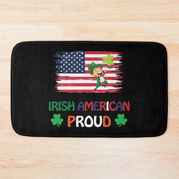 Item preview, St Patricks Day Irish Shamrock American Flag Funny designed and sold by IceNiceIce.