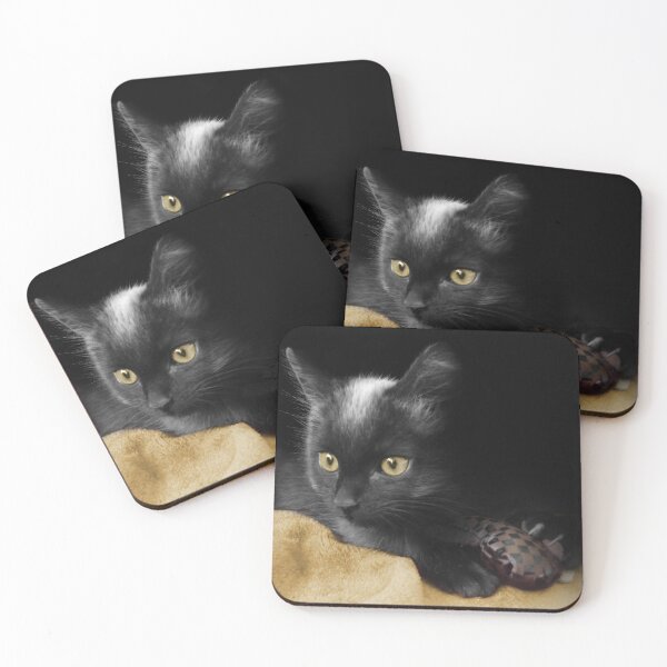 Item preview, Black Cat In The Dark designed and sold by CuckooCards.