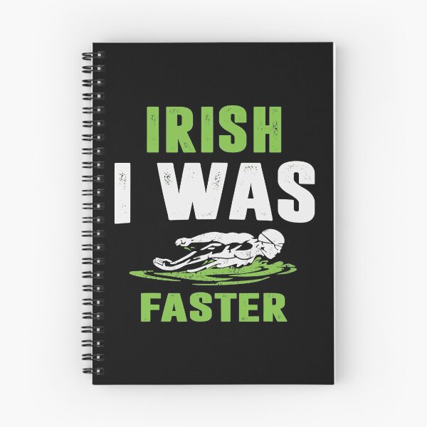 Item preview, St Patricks Day Irish Was Faster Swimmers Shamrock designed and sold by IceNiceIce.