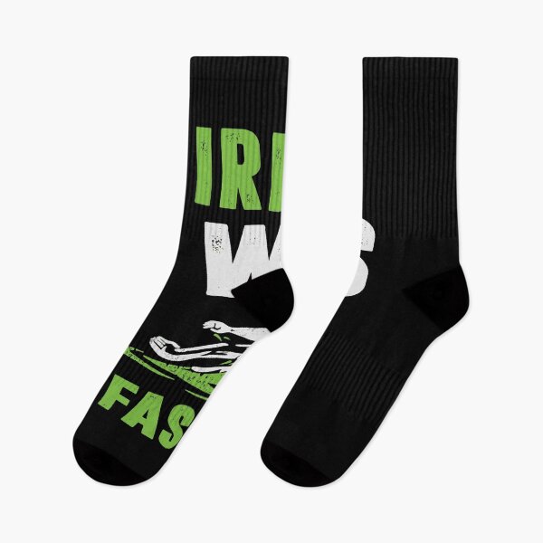 Item preview, St Patricks Day Irish Was Faster Swimmers Shamrock designed and sold by IceNiceIce.