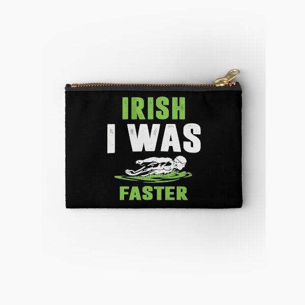 Item preview, St Patricks Day Irish Was Faster Swimmers Shamrock designed and sold by IceNiceIce.