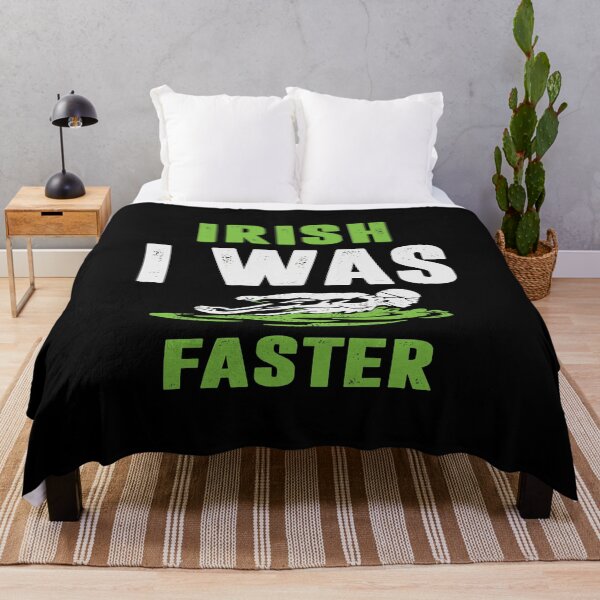 Item preview, St Patricks Day Irish Was Faster Swimmers Shamrock designed and sold by IceNiceIce.