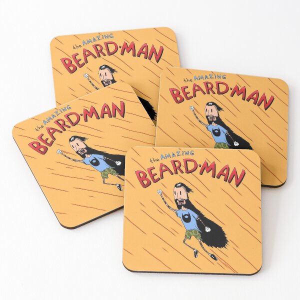 Item preview, The Amazing Beard-Man designed and sold by Marcin Flejszer.