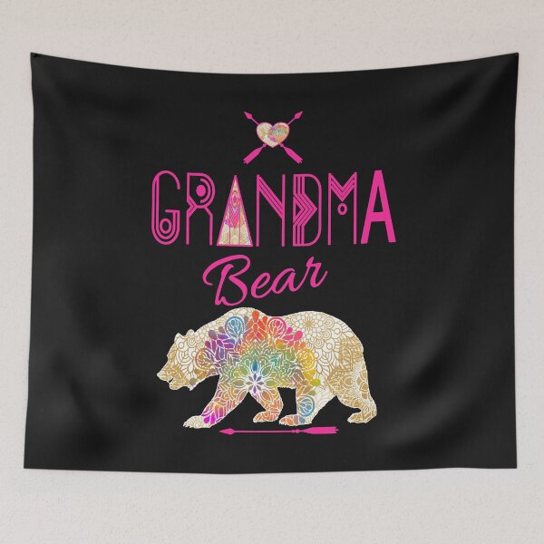 Item preview, Grandma Bear Tribal Mandala Family Vacation & Camping Gift Design designed and sold by Sapphire Star.