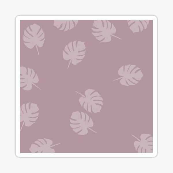 Feuilles - Minimalist Sticker