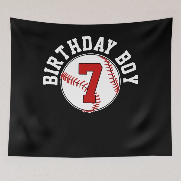 Item preview, 7th Birthday Baseball designed and sold by 4tomic.