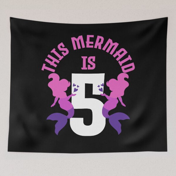 Item preview, 5th Birthday Mermaid designed and sold by 4tomic.