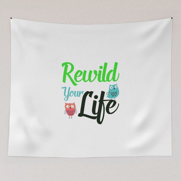 Item preview, Rewild Your Life designed and sold by ecosimon.