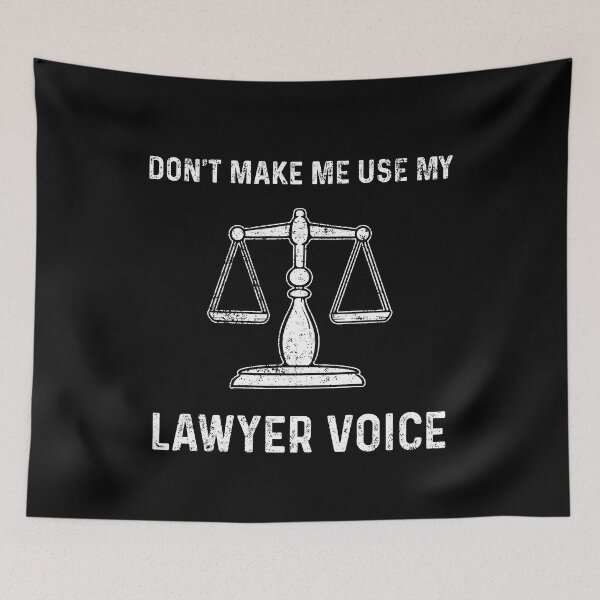 Aperçu de l'œuvre Avocat Voice Attorney créée et vendue par 4tomic.