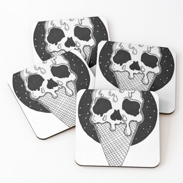 Item preview, Ice cream Skull designed and sold by LaurenEArtworks.