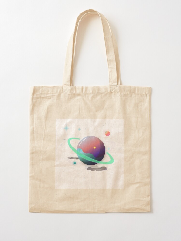 blue space age totes