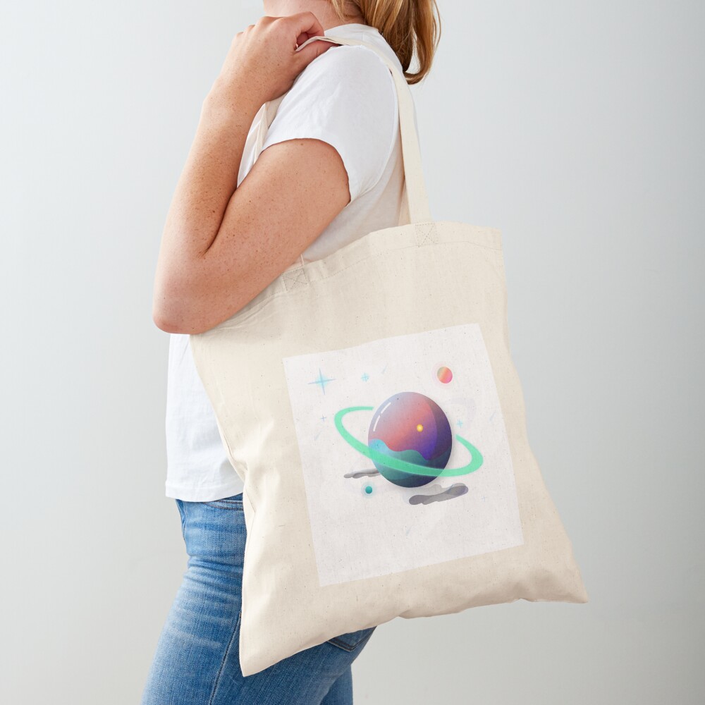 blue space age totes