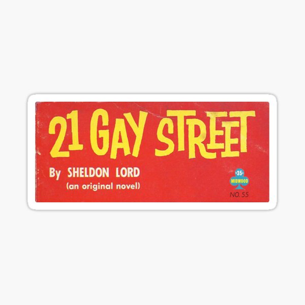 21 Gay Street  Sticker
