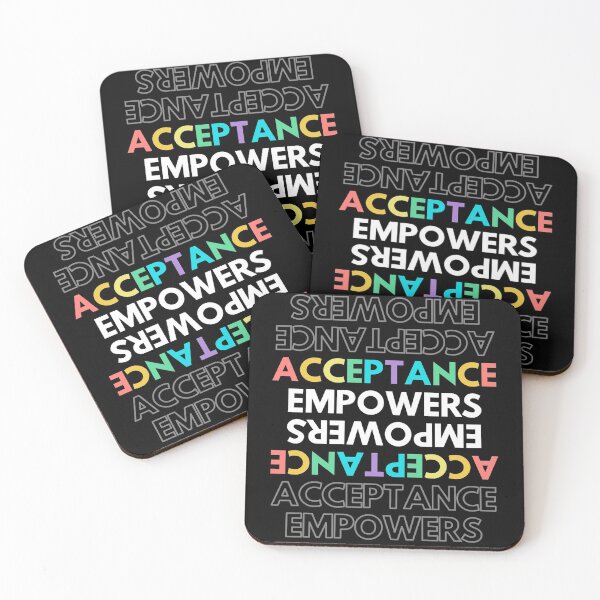 Item preview, Acceptance Empowers - inspirational equality  designed and sold by Jacinda  Collins.