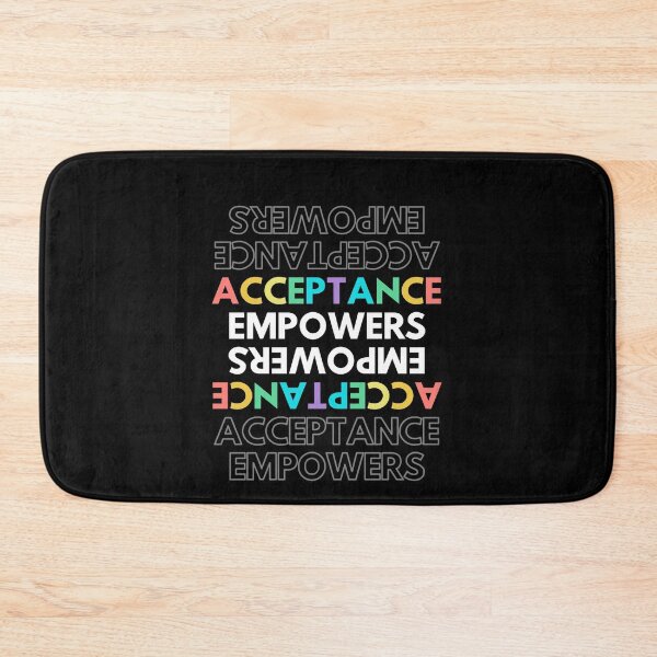 Item preview, Acceptance Empowers - inspirational equality  designed and sold by Jacinda  Collins.